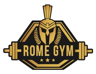 Projekt logo dla firmy Rome Gym | Projektowanie logo